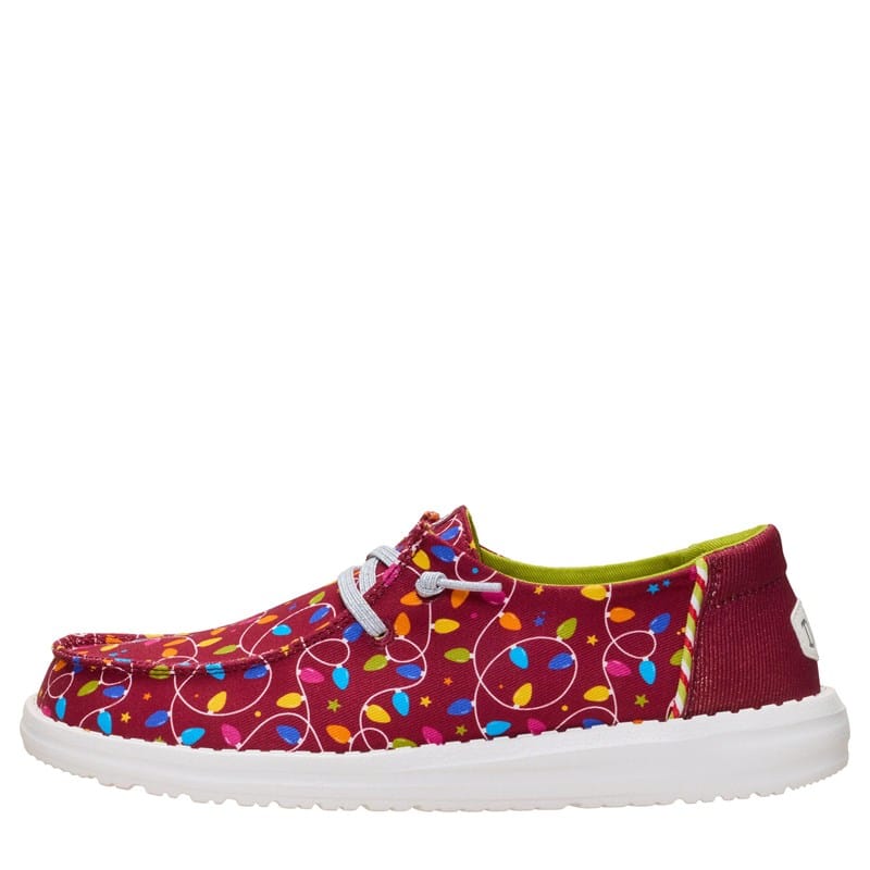 Women's Wendy Holiday Lights Slip On Shoes (Rumba Red)