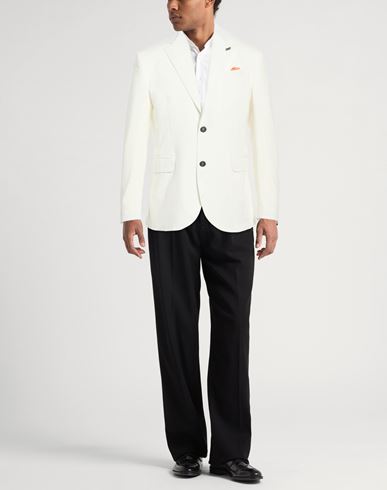 Man Blazer Off white Size 42 Polyester