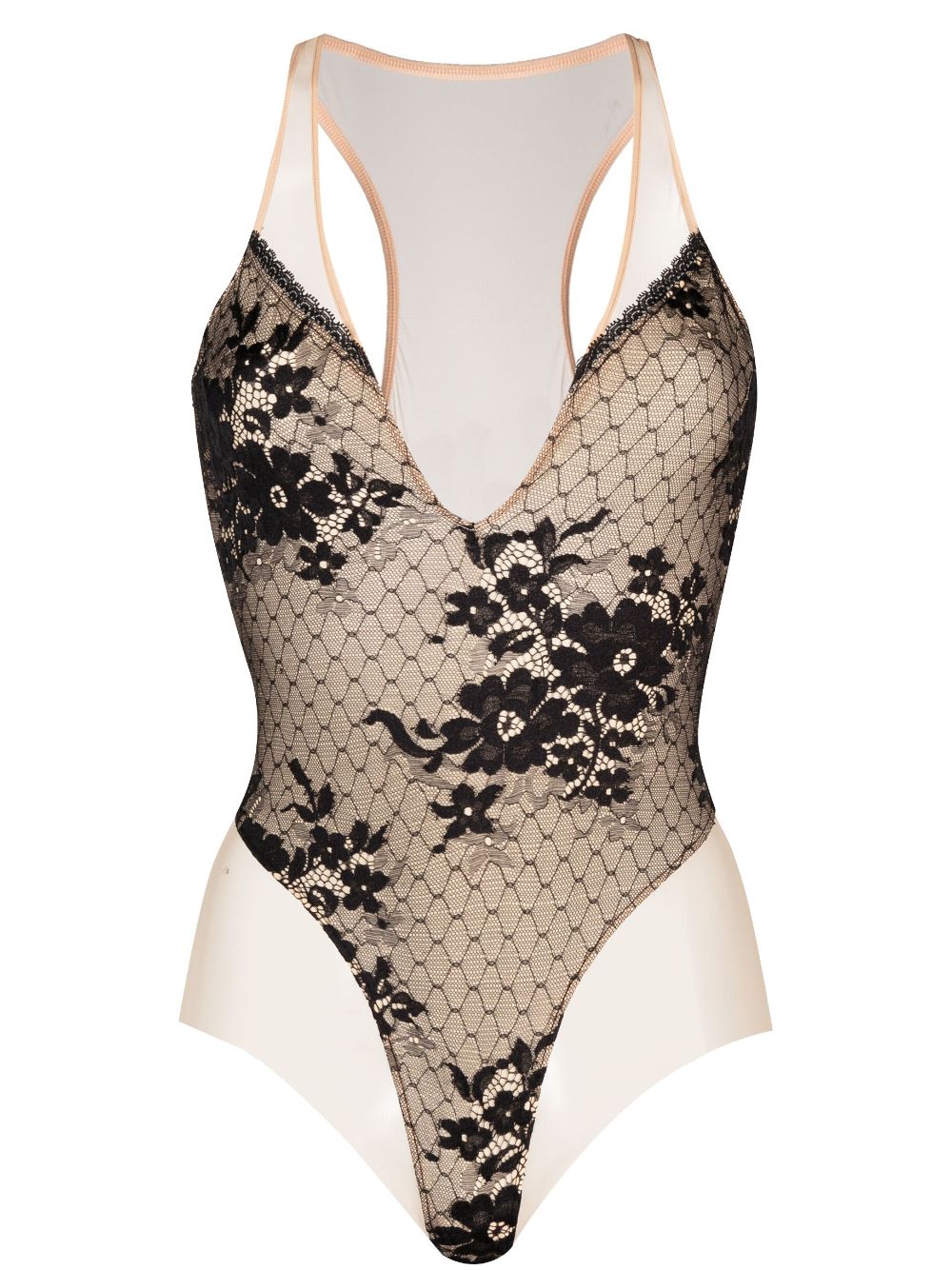 X N21 Monica bodysuit - Neutrals