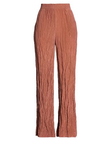 Woman Pants Brown Size L Viscose