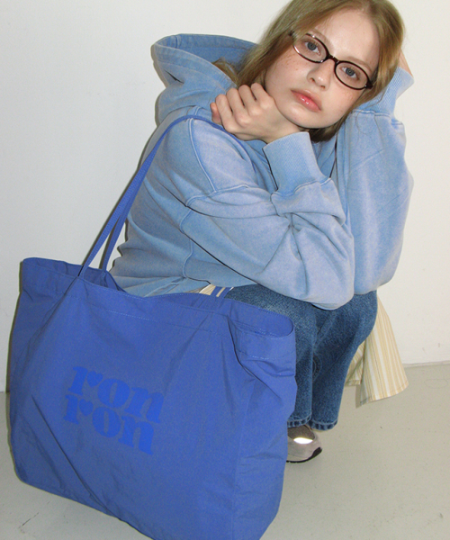 LOGO NYLON SHOPPER
