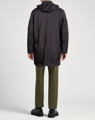 Man Coat Midnight blue Size 44 Polyamide