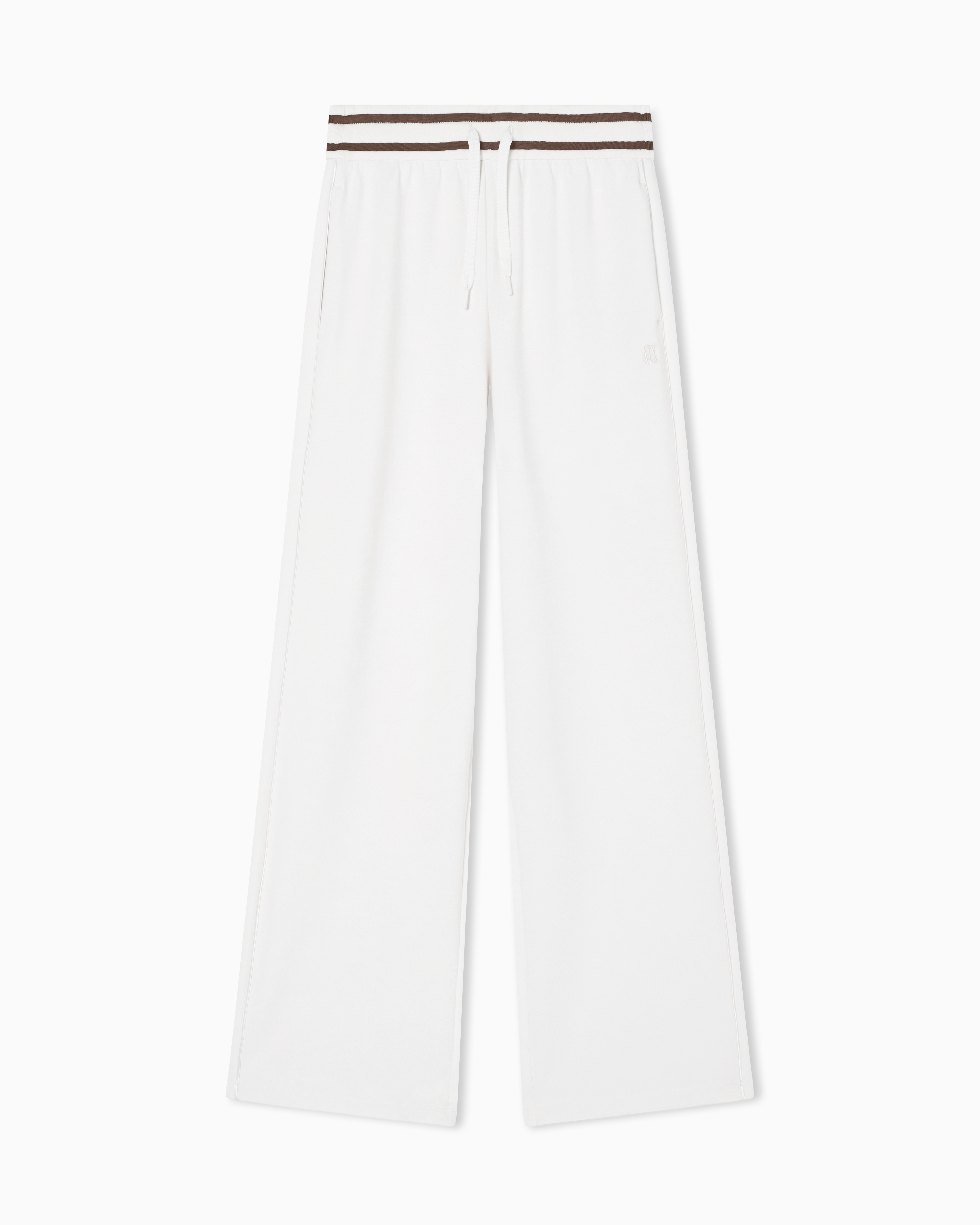 Jogger pants with contrasting trims