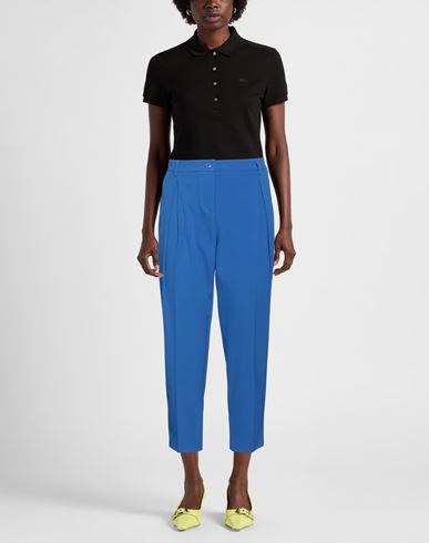 Woman Pants Bright blue Size 4 Polyester, Elastane