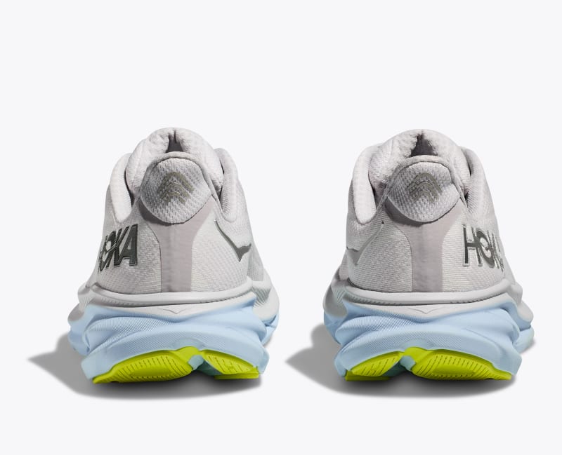 HOKA Women's Clifton 9 Shoes in Nimbus Cloud/Ice Water