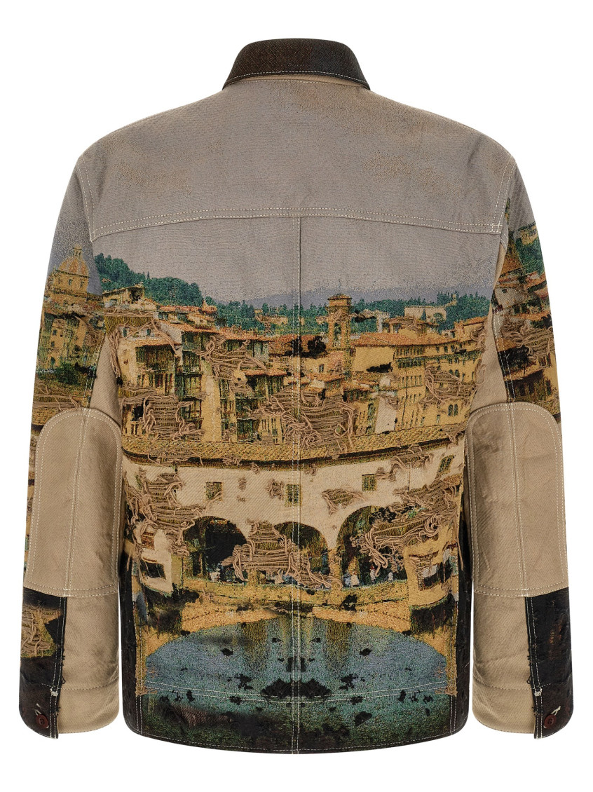 Jacquard Square Jacket
