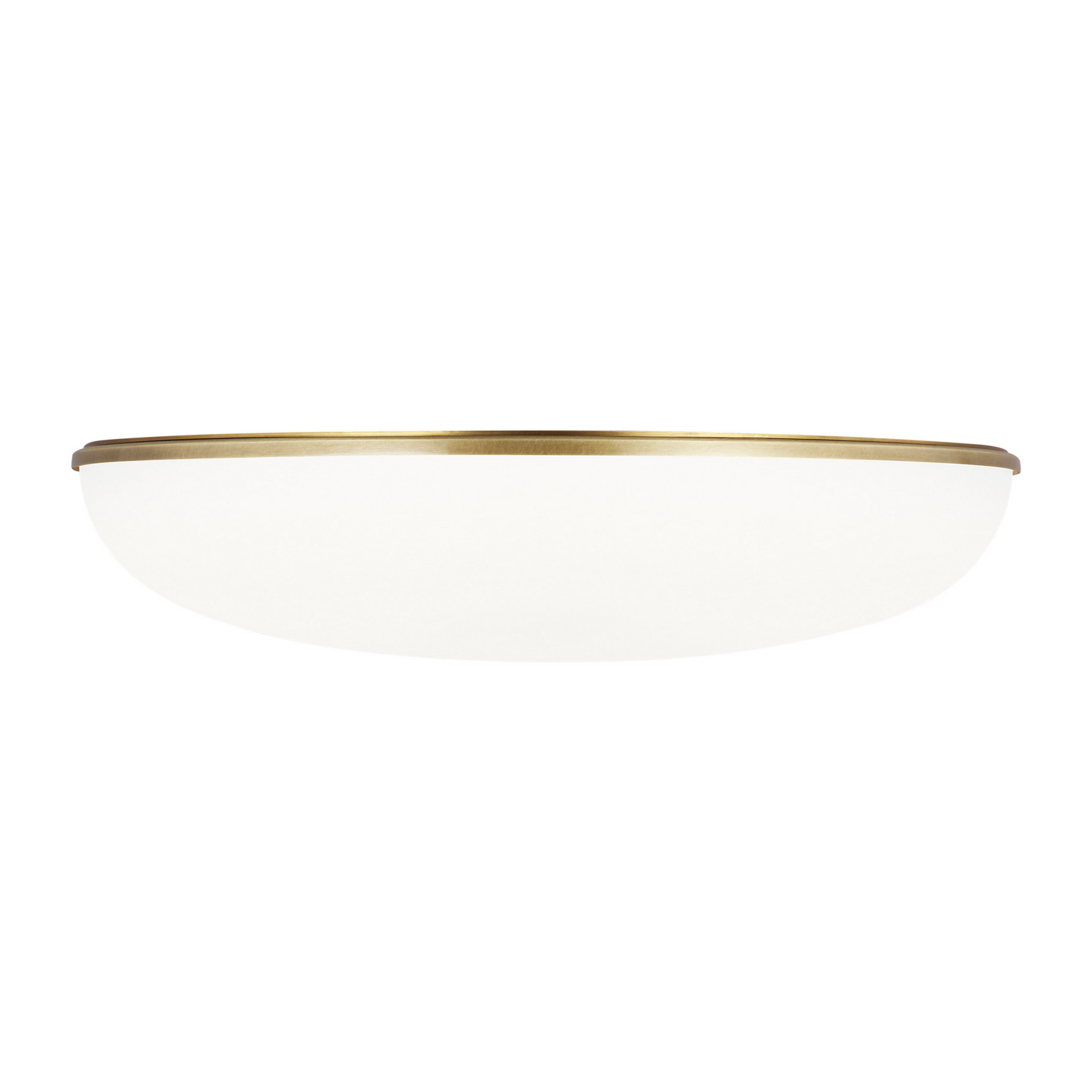 Megan 1-Light 2.70"H LED Flush Mount in Plated Bra
