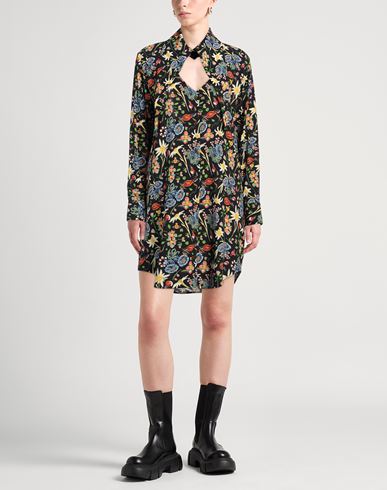 Woman Mini dress Black Size 6 Viscose