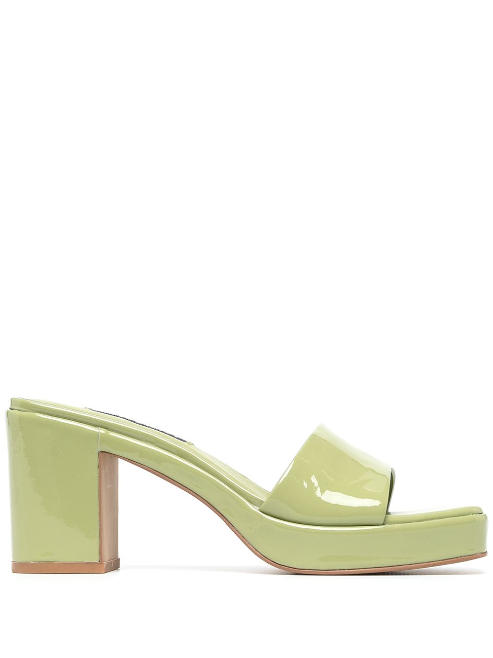 Stevie patent mules