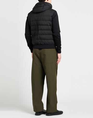 Man Puffer Black Size 38 Polyamide, Polyurethane