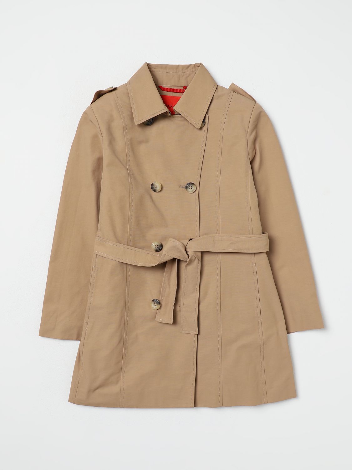 Coat Kids color Beige