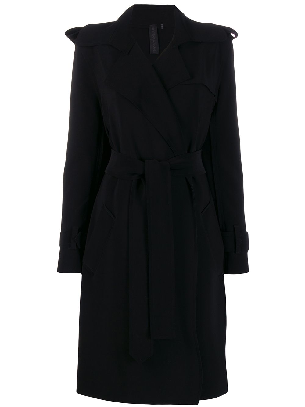Belted trench coat - Black