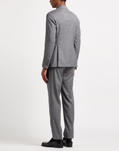 City Line Man Suit Grey Size 36 Virgin Wool