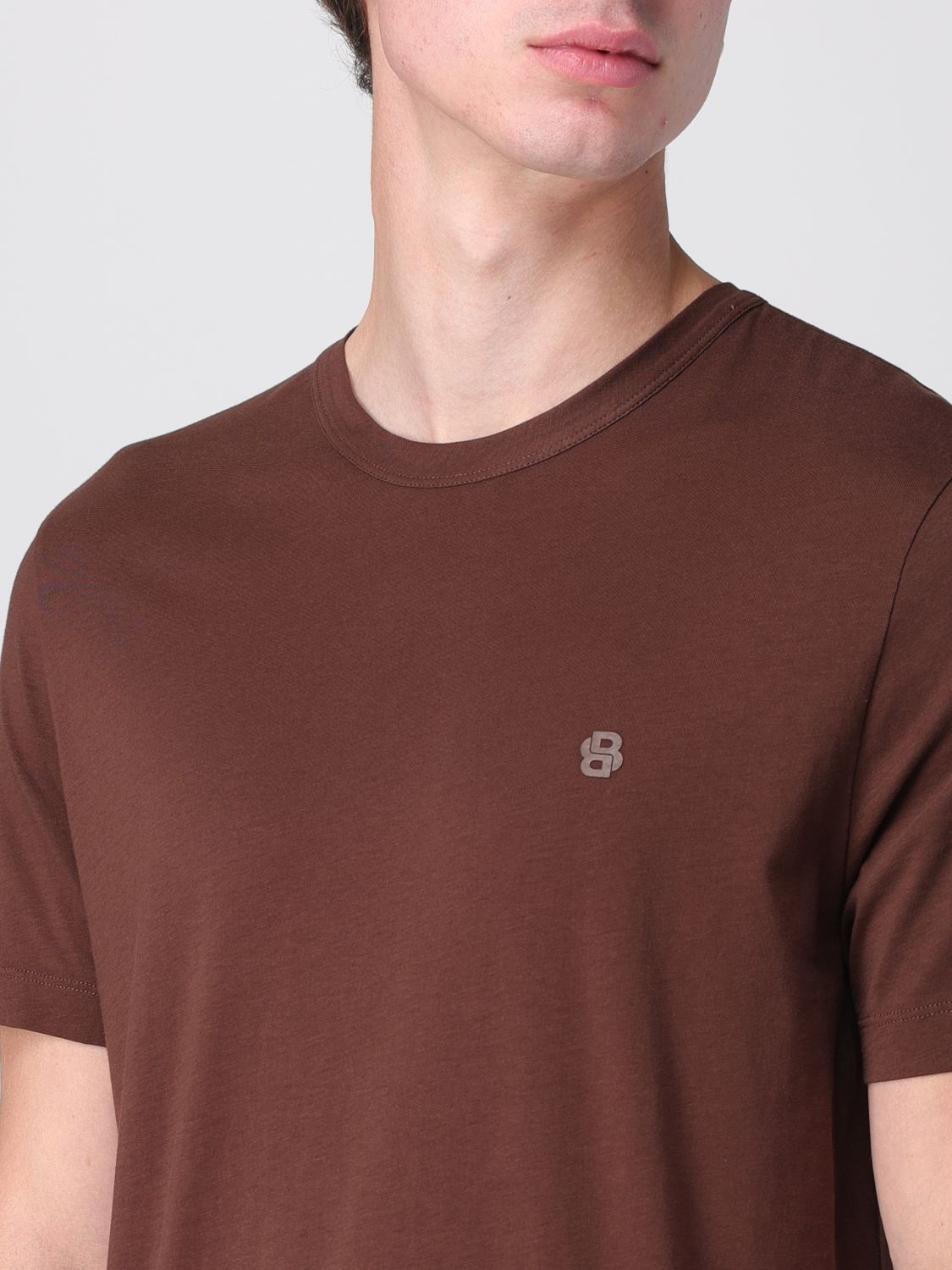 T-Shirt BOSS Men color Brown