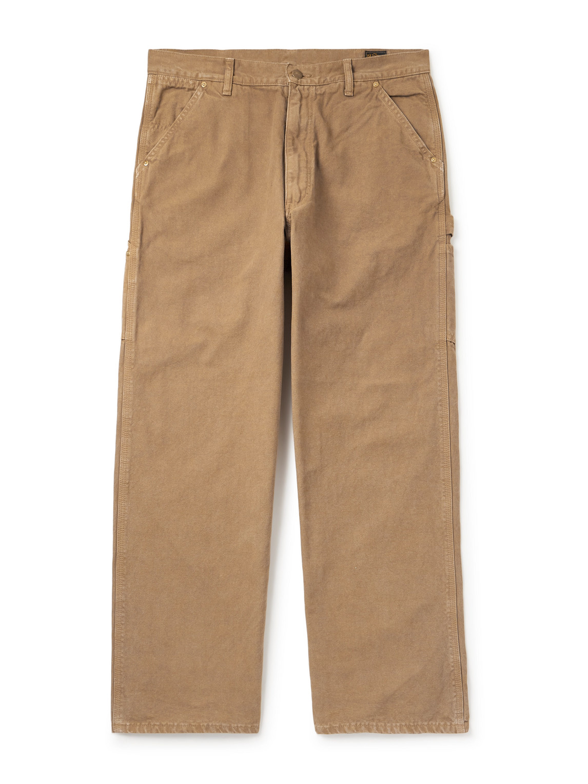 Oxford Painter Straight-Leg Cotton-Twill Trousers