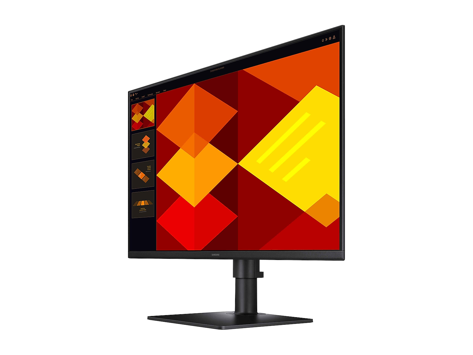 27" (S40GD) Borderless Business Monitor IPS Panel 100Hz HAS USB Hub EPEAT ENERGY STAR® Certified(LS27D402GANXGO)