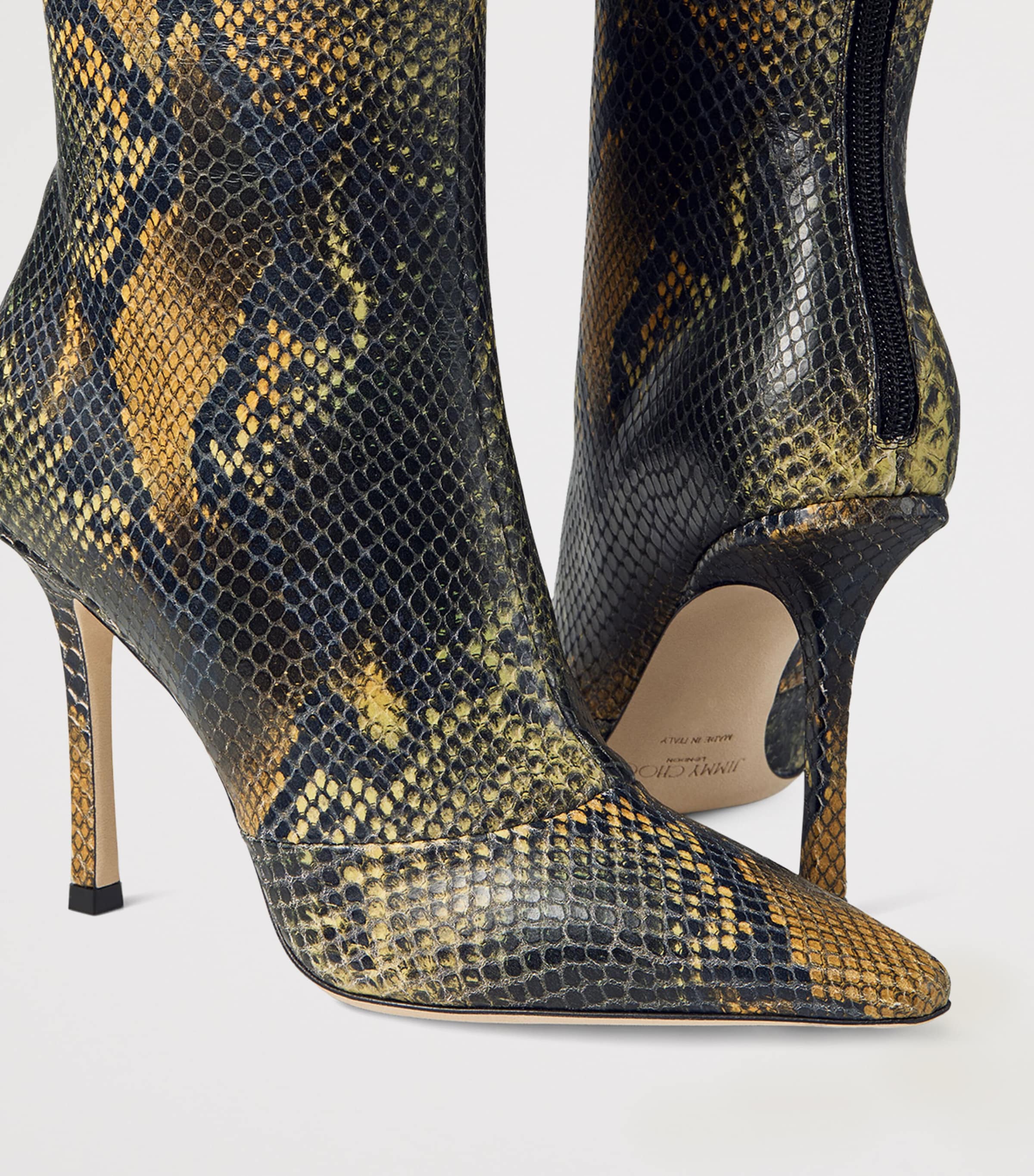 Jimmy Choo Archive Collection: 100 Python Print Boots
