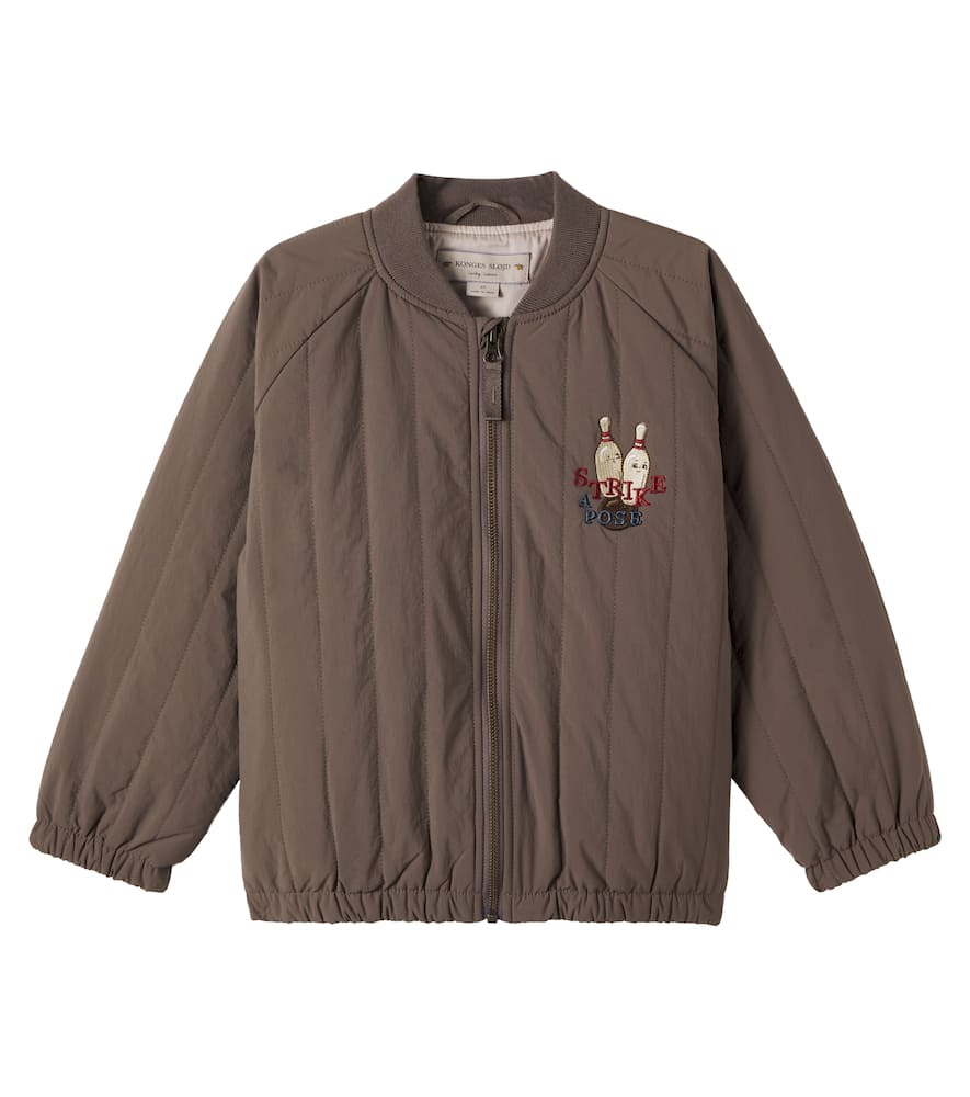 Konges Sløjd Juno embroidered bomber jacket