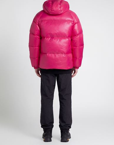 Man Puffer Fuchsia Size XS Recycled polyamide