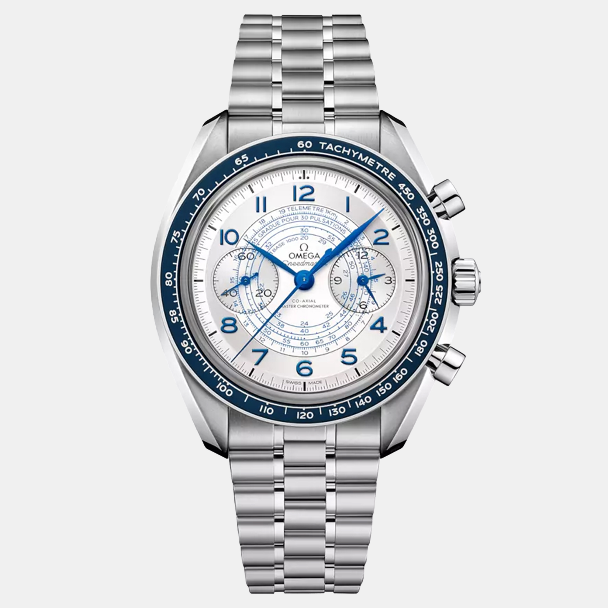 Omega Speedmaster 329.30.43.51.02.001 White Stainless Steel Manual winding Men Wristwatch