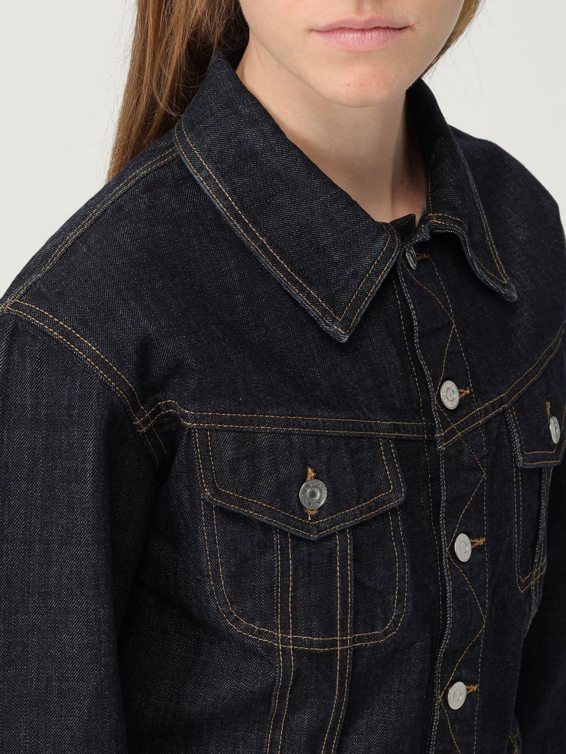 Jacket Woman color Denim