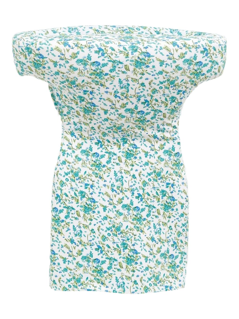 Duran Lantink padded mini dress - White