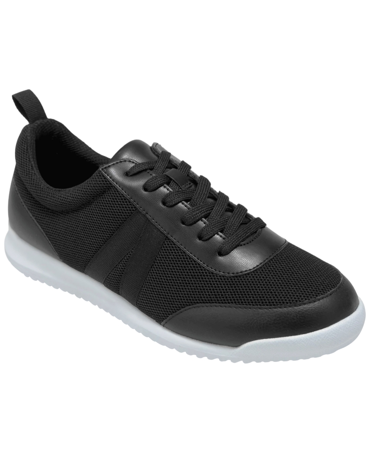 Women's Pixie Lace-Up Sneakers - Black Sport Mesh