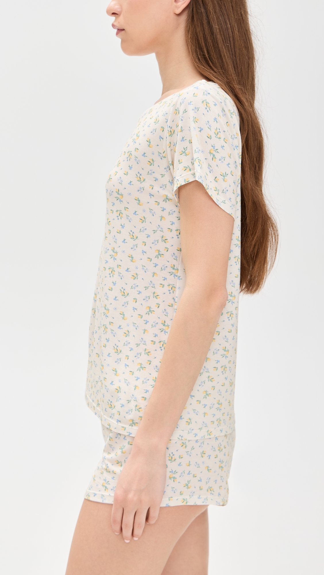 Stripe & Stare T-Shirt and Shorts PJ Set Summer