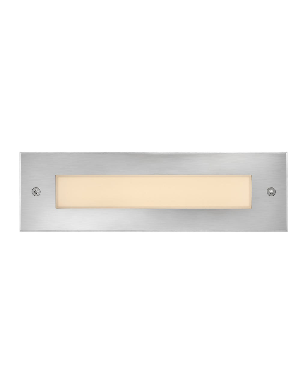 Stainless Steel LED Brick Light from the Sparta - Dash Collection
