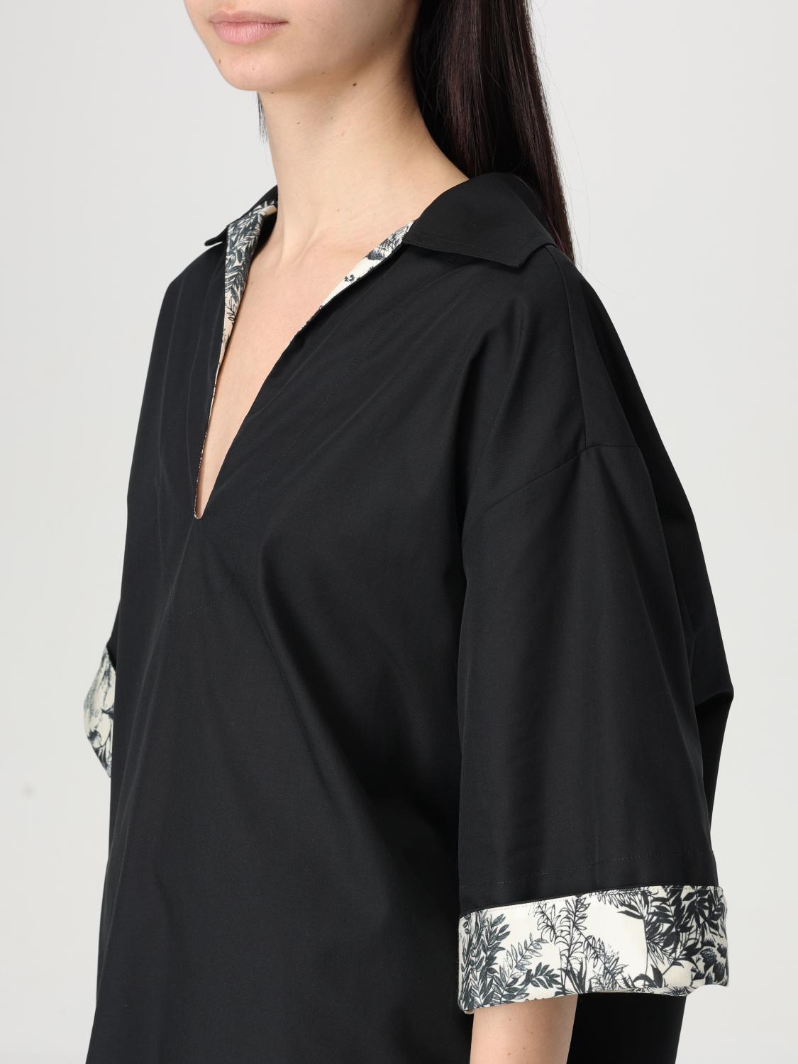 Top Woman color Black