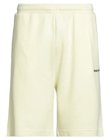 Man Shorts & Bermuda Shorts Lime green Size L Cotton, Acrylic