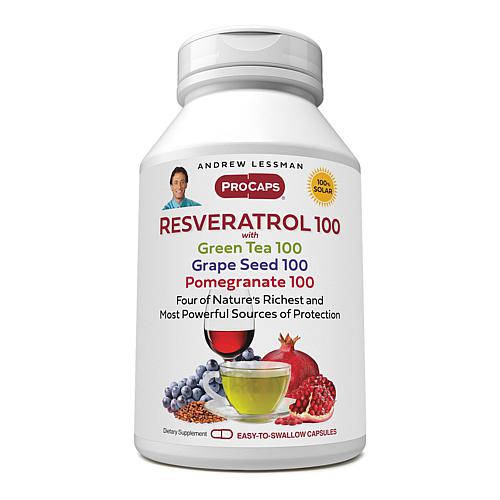 Resveratrol-Green Tea-Grape Seed-Pomegranate