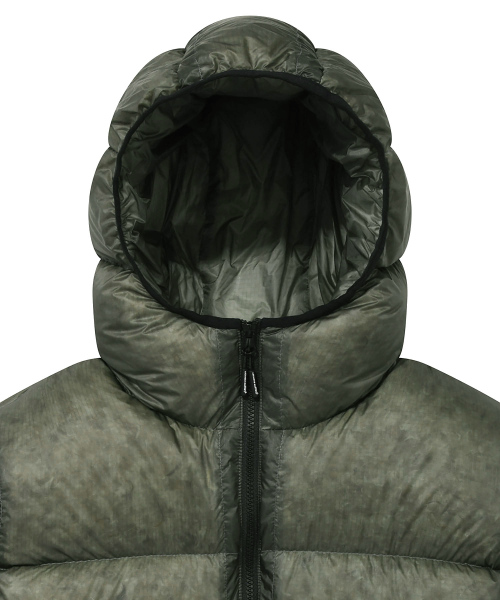 LM CLOUD COLOR LAYERED HOOD DOWN JP