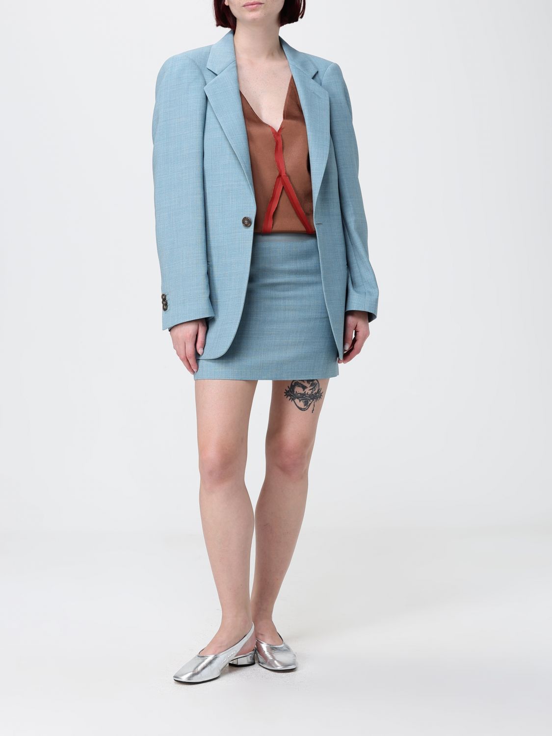 Jacket Woman color Blue