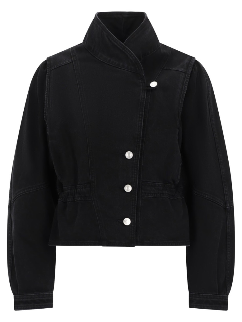 Isabel Marant - dolie gz jacket high collar waist