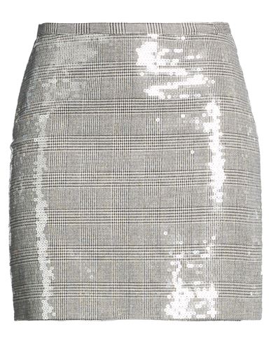 Woman Mini skirt Black Size 6 Viscose, Polyester, Elastane