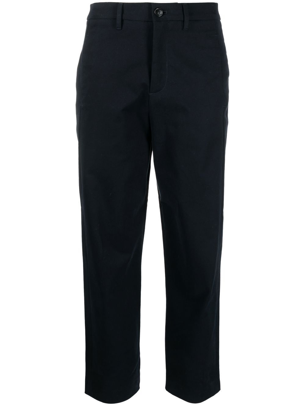 Stretch-twill trousers - Brown