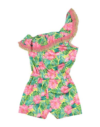 4giveness Kid Girl Jumpsuit Yellow Size 16 Polyester, Elastane