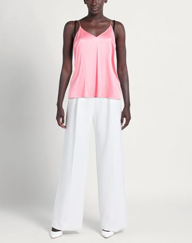 (the Mercer) N. y. Woman Top Pink Size 6 Silk, Elastane
