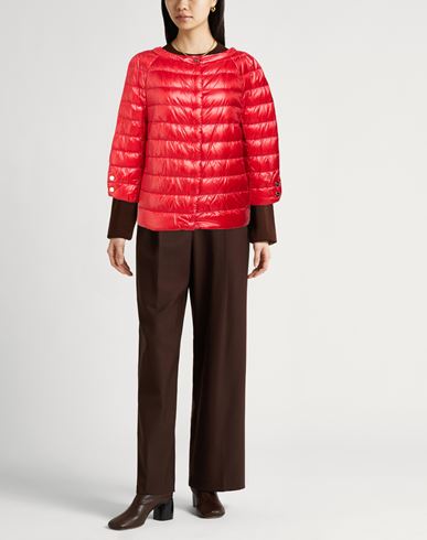 Iconico Woman Puffer Tomato red Size 12 Polyamide