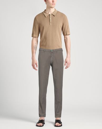 Man Pants Khaki Size 28 Cotton, Elastane