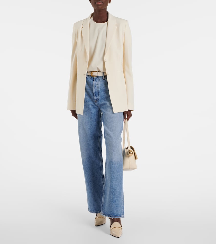 Bennet wool-blend crêpe blazer