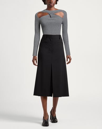 Woman Sweater Grey Size ONESIZE Viscose, Polyester, Polyamide