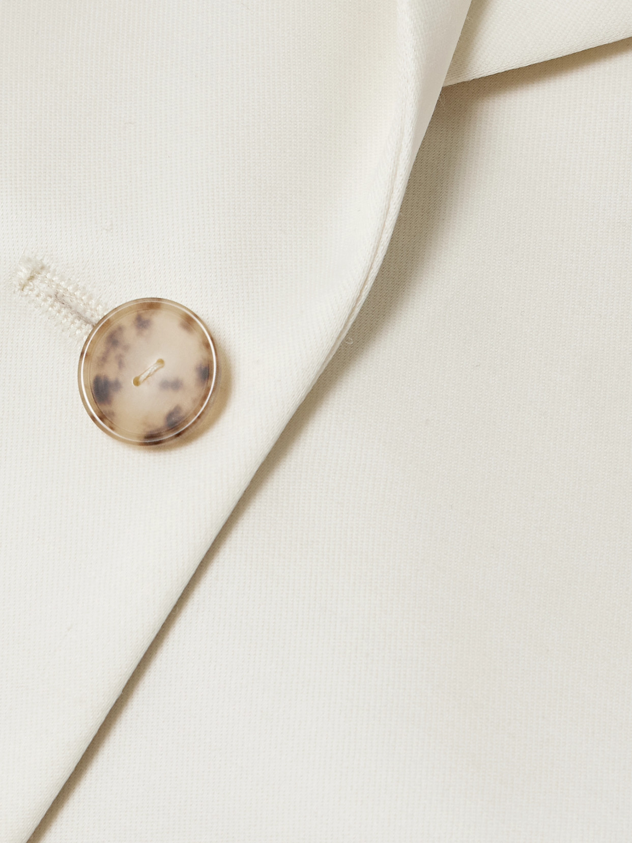 Adrian Wool And Silk-blend Blazer - Ivory