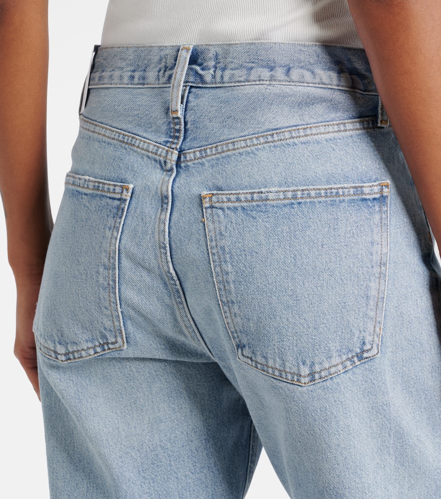 90's mid-rise straight jeans