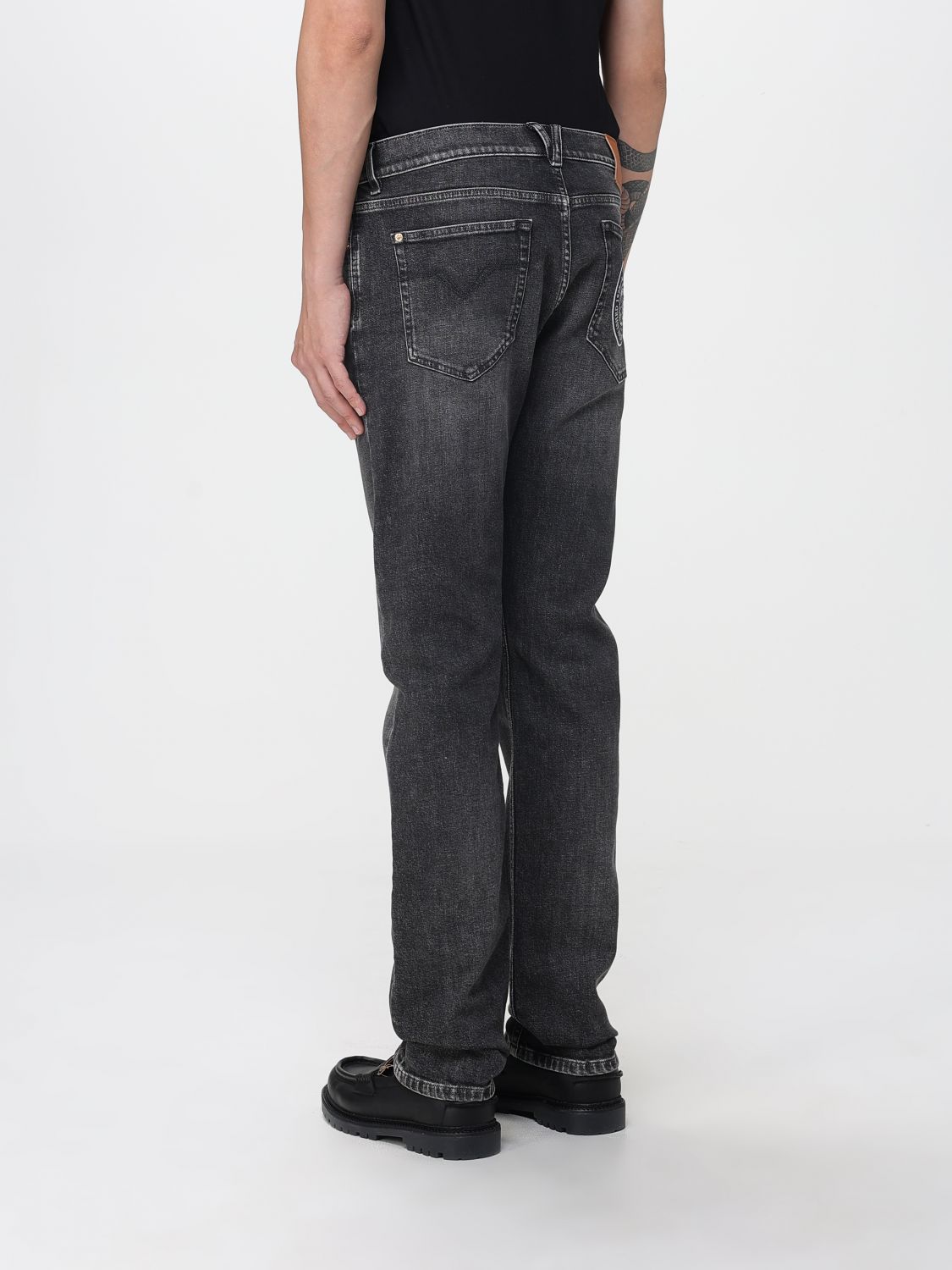 Jeans Men color Grey