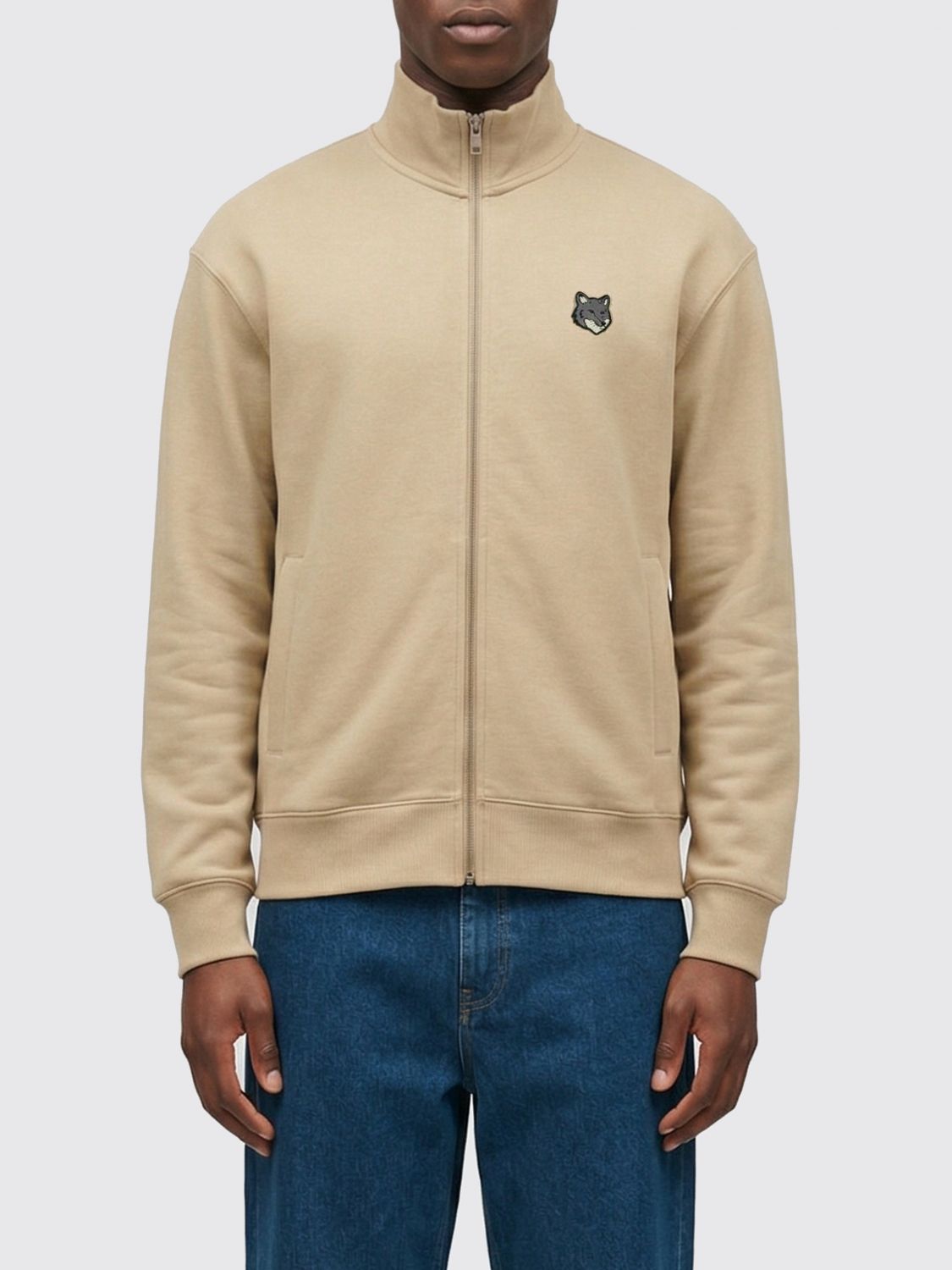 Sweatshirt MAISON KITSUNÉ Men color Beige