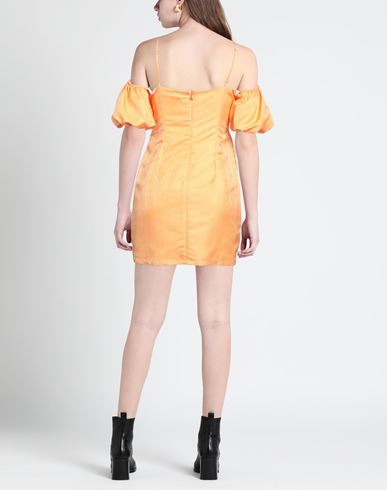 Woman Mini dress Orange Size 2 Polyester