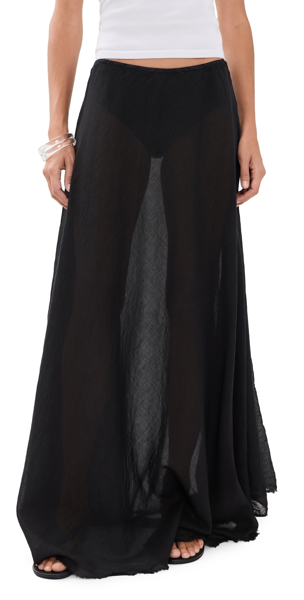 Elysia Maxi Skirt Black