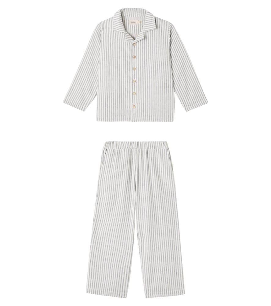 Madison striped cotton pajamas